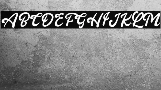 GingerlyDEMO Font examples