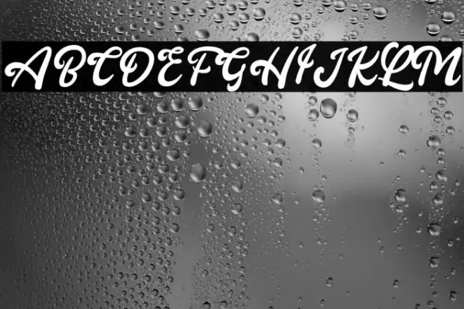 GingerlyDEMO Font examples