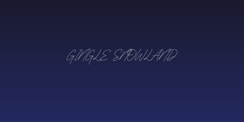 Gingle Snowland Social Header