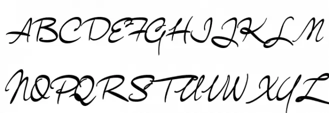 GingoPERSONALUSE-Bold Schriftart Groß