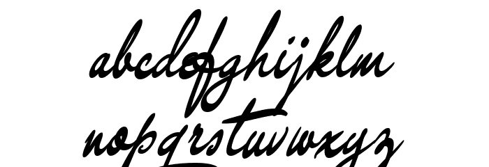 GingoPERSONALUSE-Bold Font LOWERCASE