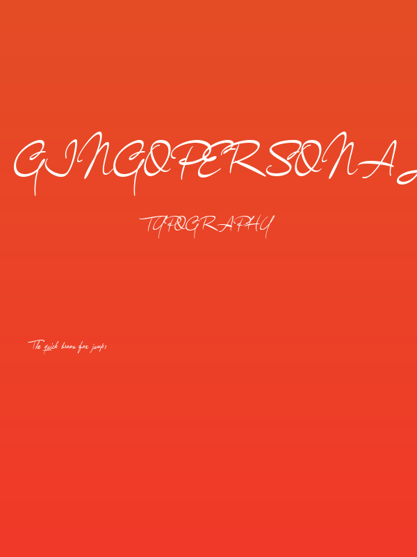 GingoPERSONALUSEMed Poster