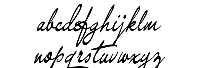 GingoPERSONALUSEMed Font LOWERCASE