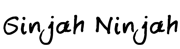 Ginjah Ninjah Font