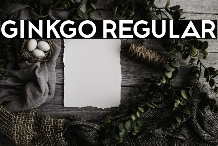 Ginkgo Regular Example 1