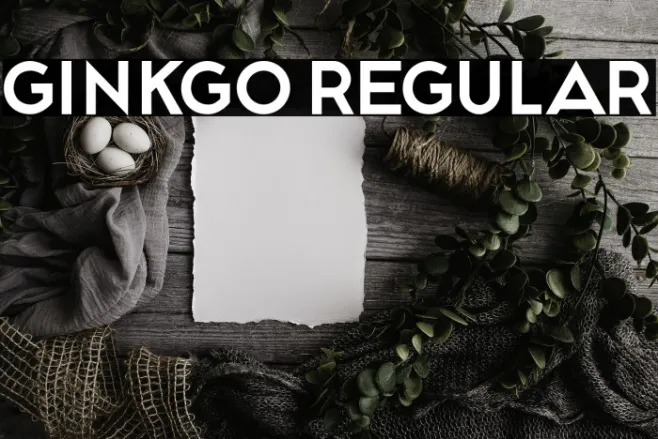 Ginkgo Regular Example 1