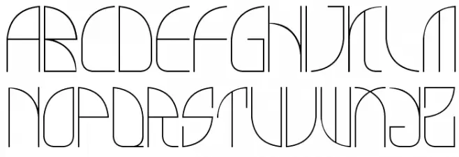 GinkgoCut フォント 大文字