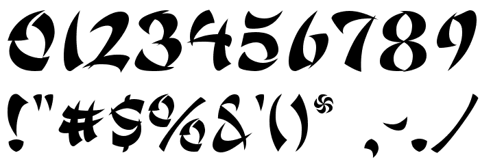 Ginko Font OTHER CHARS