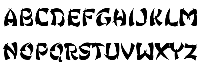 Ginko Font LOWERCASE