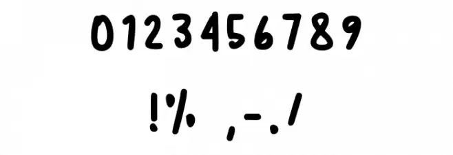 Ginny Regular Font OTHER CHARS