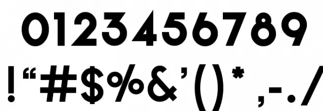 Ginora Sans Bold Font OTHER CHARS