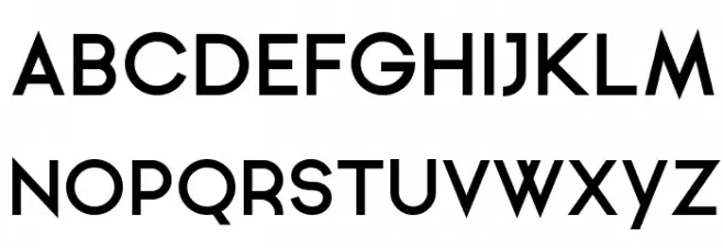Ginora Sans Bold 字体 大写