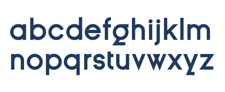 Ginora Sans Bold Lowercase