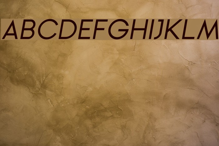Ginora Sans Oblique Font examples