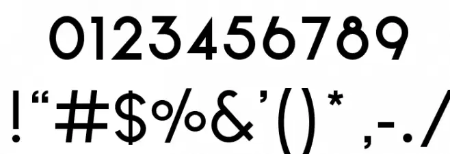 Ginora Sans Regular Font OTHER CHARS