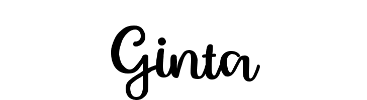 Ginta لخطوط تنزيل
