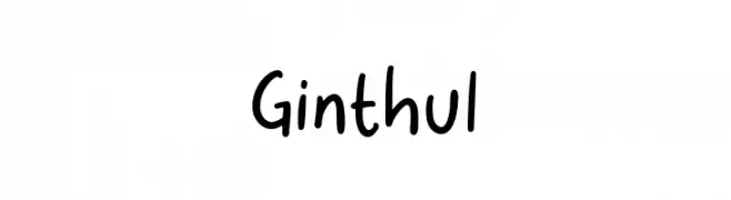 Ginthul  Fuentes Gratis Descargar