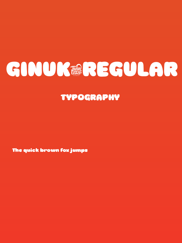Ginuk-Regular Poster