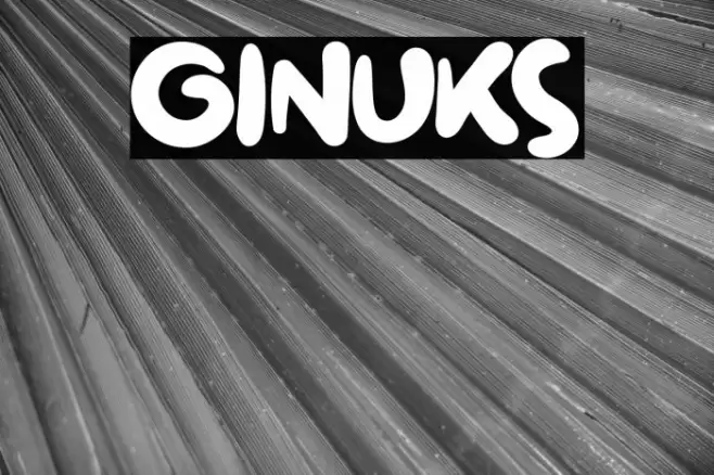 Ginuks Fonte examples