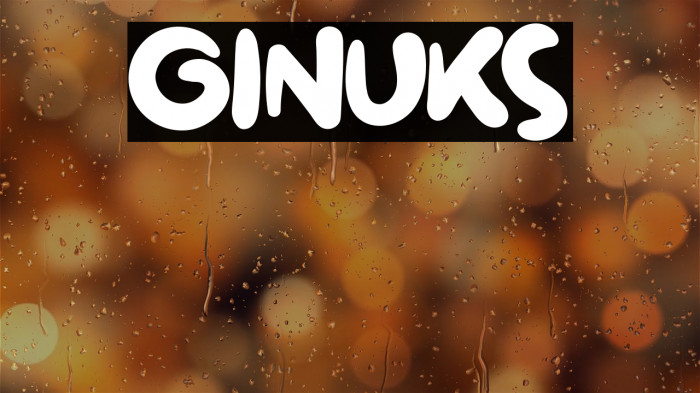 Ginuks Fonte examples