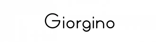 Giorgino  नि: शुल्क फ़ॉन्ट्स डाउनलोड