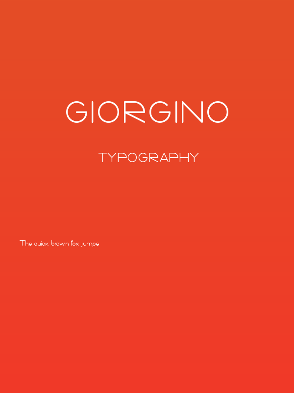 Giorgino Poster
