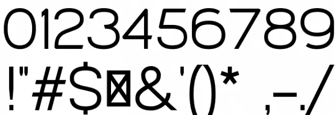 Giorgio Font OTHER CHARS