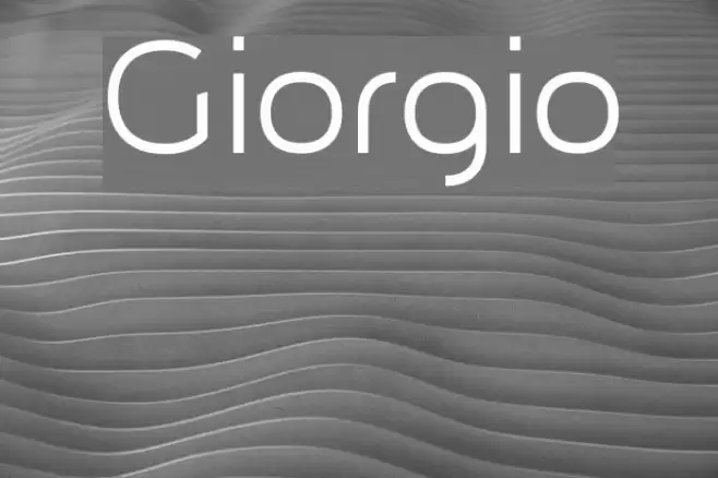 Giorgio Font examples