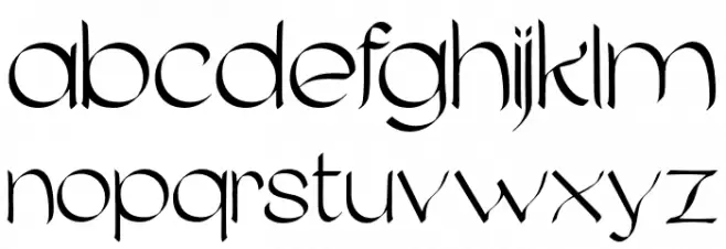 GiorsaelDemo-Regular 字体 小写