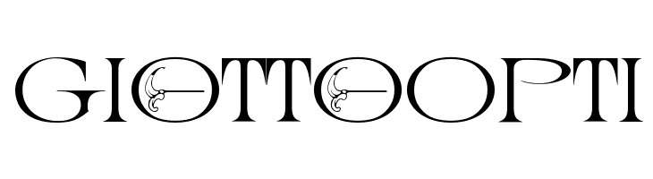 GiottoOpti Font
