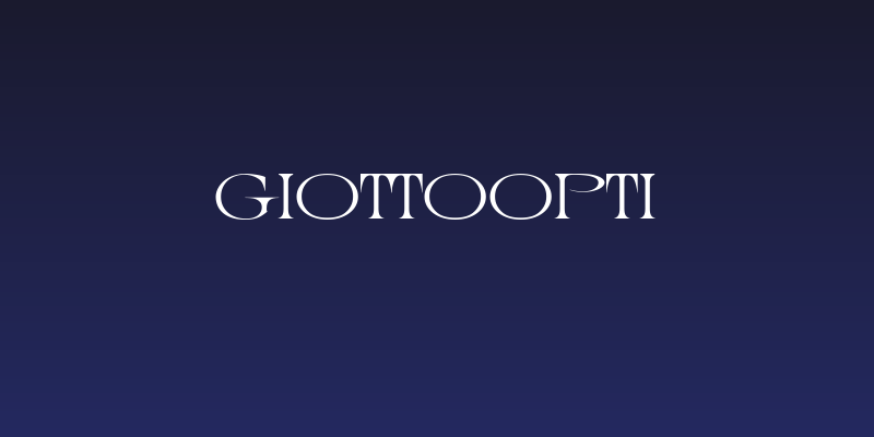 GiottoOpti Social Header