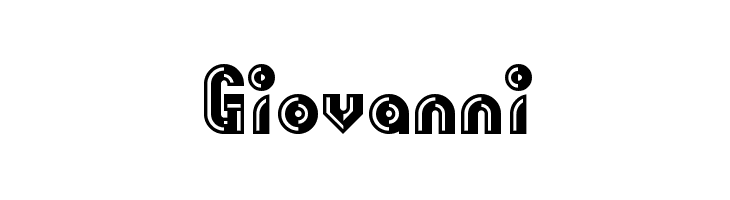 Giovanni  नि: शुल्क फ़ॉन्ट्स डाउनलोड