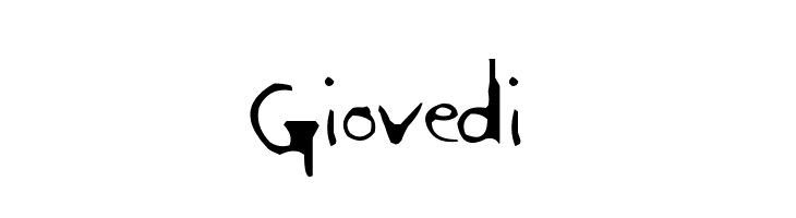 Giovedi  Fuentes Gratis Descargar