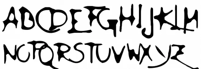 Giovedi Schriftart Groß