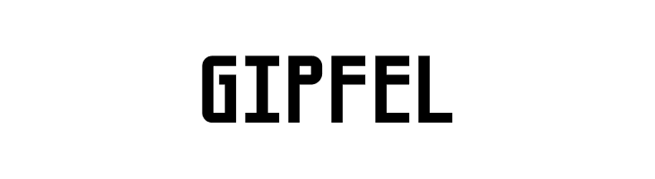 Gipfel  Free Fonts Download