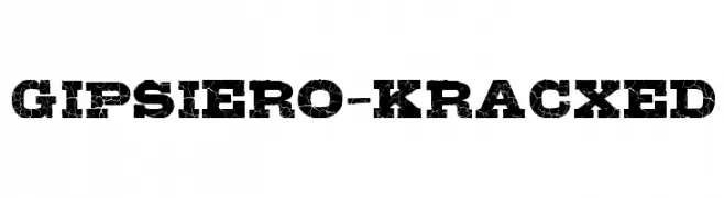 Gipsiero-Kracxed  Fuentes Gratis Descargar