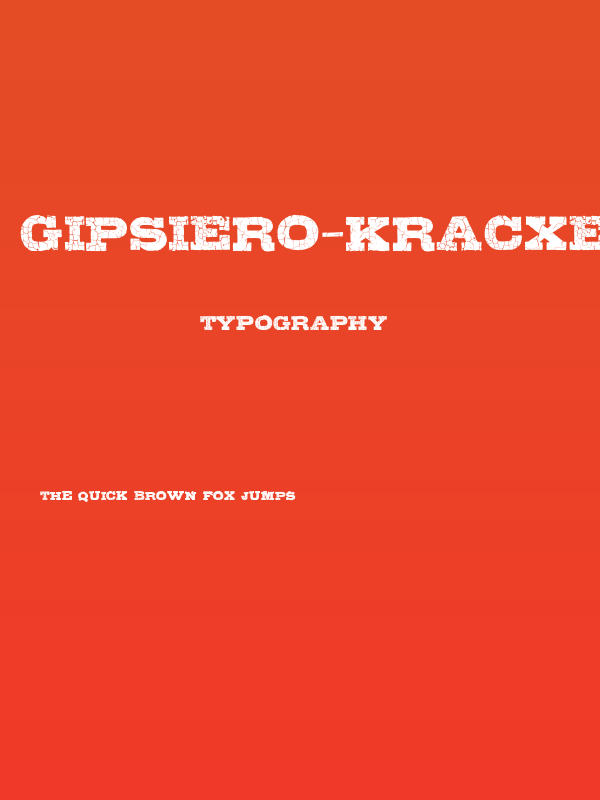 Gipsiero-Kracxed Poster