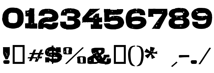 Gipsiero Font OTHER CHARS