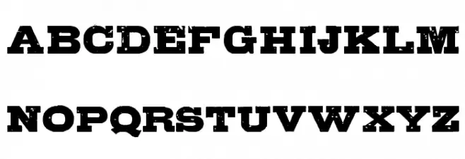 GipsieroRegular Schriftart Groß