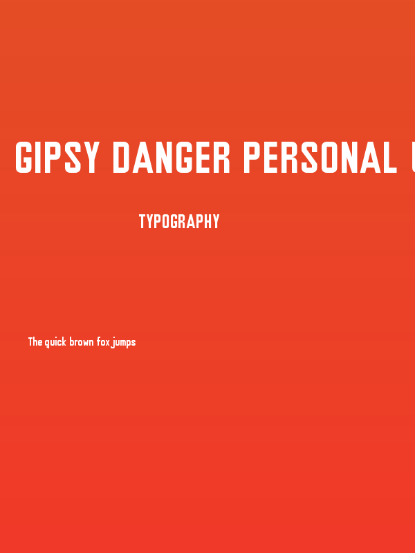 Gipsy Danger Personal Use Poster