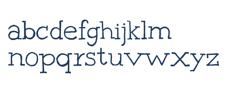 Gipsy Hill Lowercase