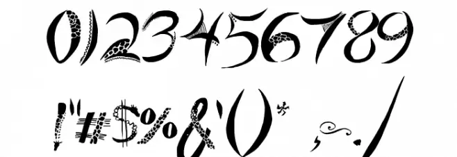 Giraffe & Co. Font OTHER CHARS