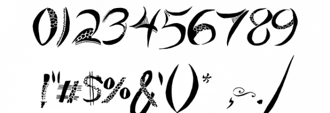 Giraffe & Co. Font OTHER CHARS