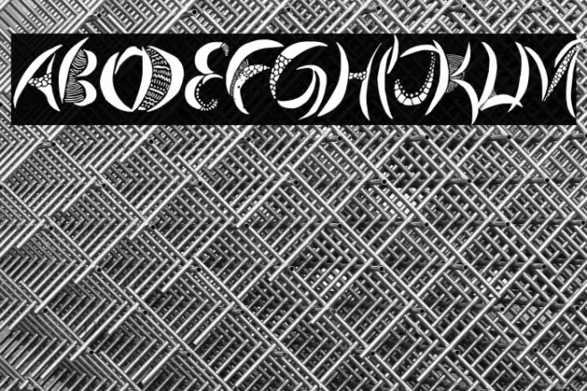 Giraffe & Co. Font examples