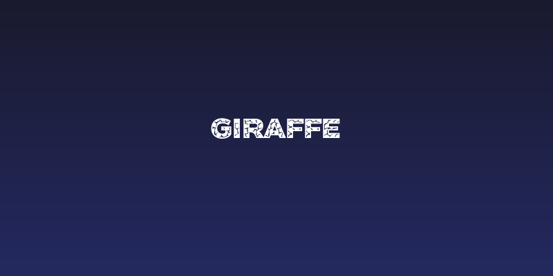 Giraffe Social Header