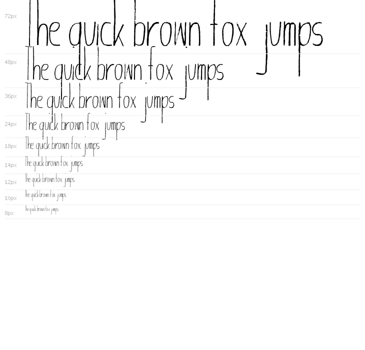 Giraffenhals-Condensed Waterfall