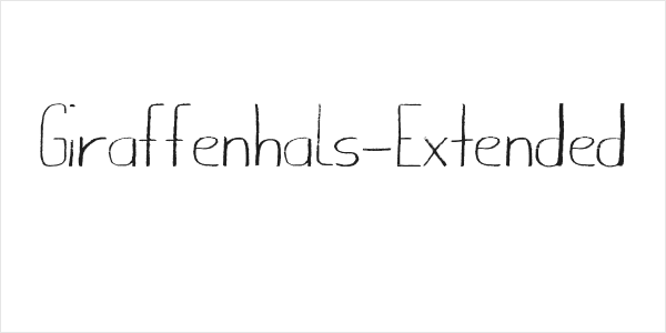 Giraffenhals-Extended Logo
