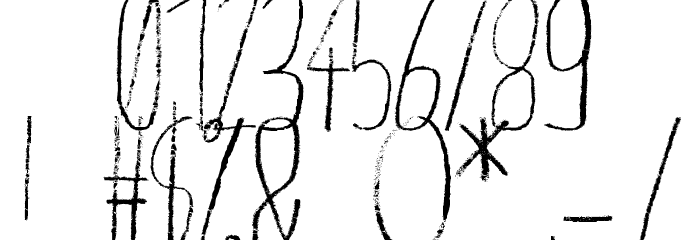 Giraffenhals Font OTHER CHARS