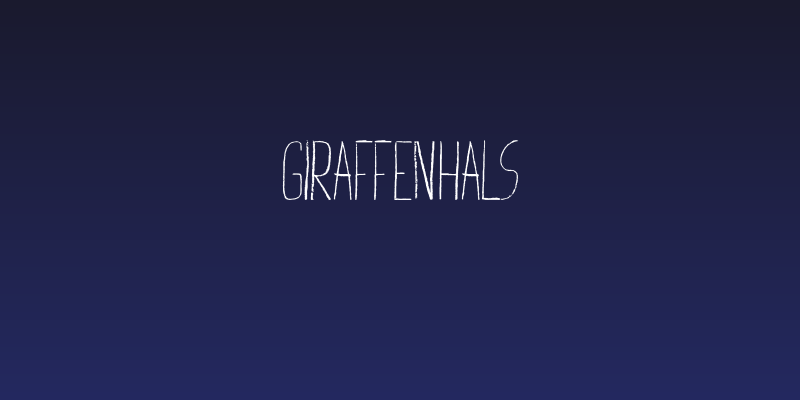 Giraffenhals Social Header