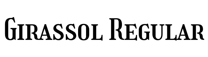 Girassol Regular Font